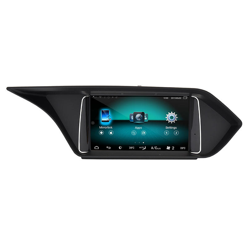 HD android 9.0 car gps Anti-Glare car stereo Benz E NTG 4.5 with wifi BT 4G carplay android auto