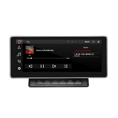 Android 10 Audi A6 MMI 2G Multimedia Gps Navi 10.25" Blu-ray Anti-Glare DVB-T 4G Wifi Carplay Oem-Hualingan